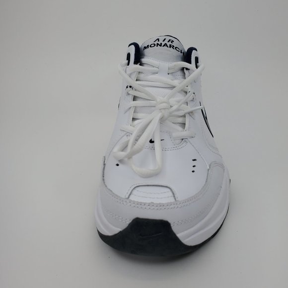 Nike Air Monarch IV Shoes White Silver Blue 415445-102 Men's 12 *LEFT SHOE ONLY* - Picture 3 of 10